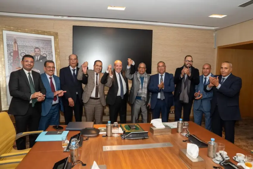 لقاء رؤساء الغرف الفلاحية مع السيد وزير الفلاحة