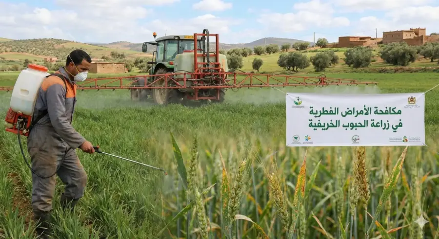 مكافحة الأمراض الفطرية في زراعة الحبوب الخريفية